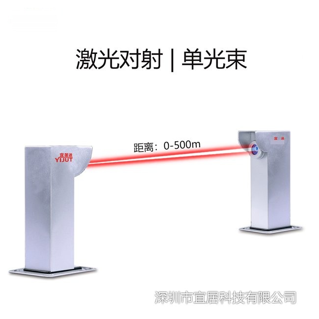 单光束激光红外对射