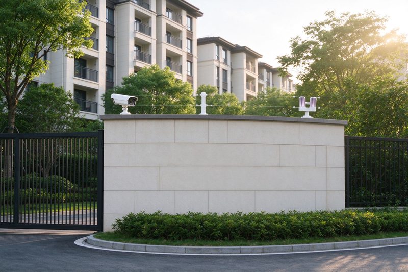 小区社区联网报警应用现场
