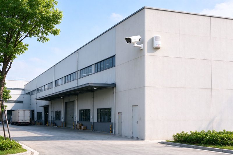 工厂仓库防盗报警应用现场